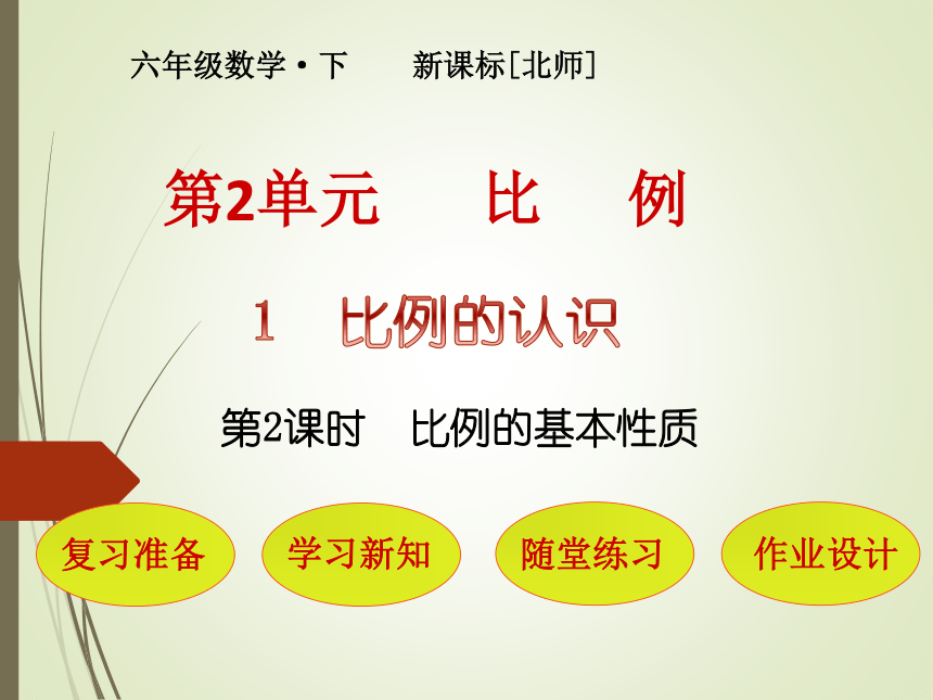 数学六年级下北师大版2比例的基本性质课件（18张）