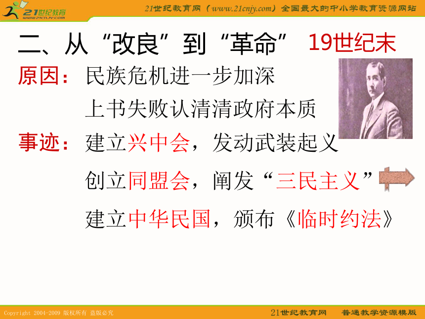 2010历史高考专题复习精品系列课件105《中国民主革命的先行者孙中山》