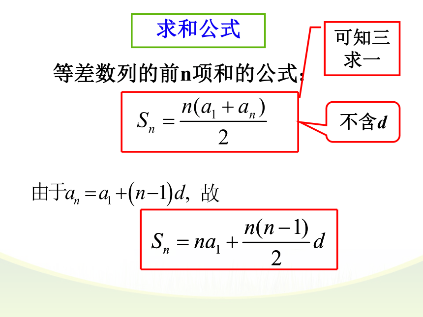 2.3等差数列的前n项和