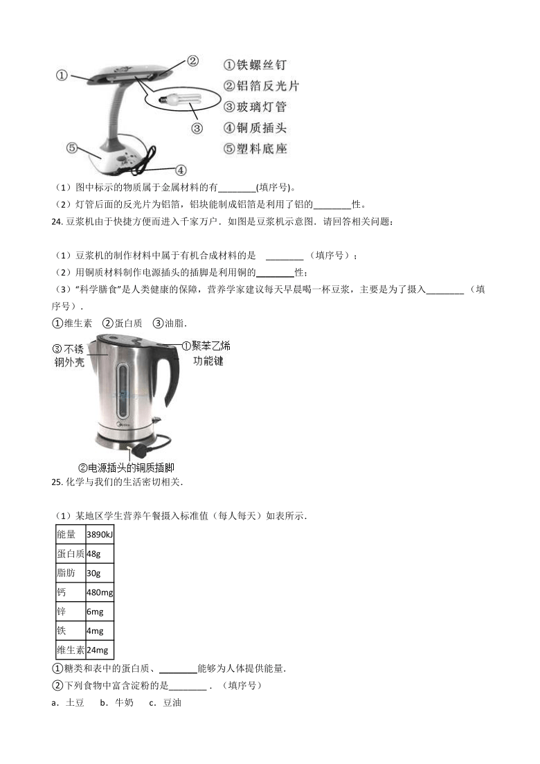 2021年科学中考二轮专题复习：金属 （基础巩固）（含答案）