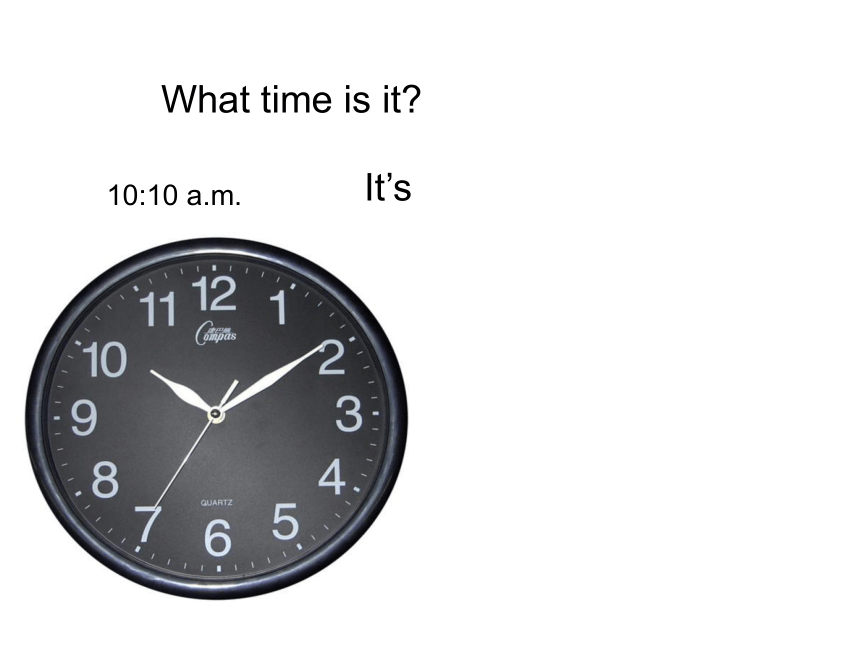 Unit 2 What time is it? PA Let’s spell 课件