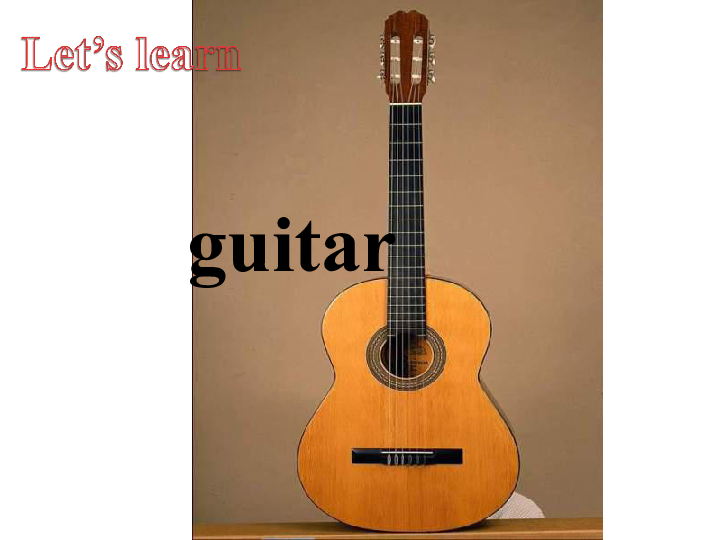 Unit 1 Can you play the guitar? Section B 1a-1f 课件（共22张PPT 无素材）