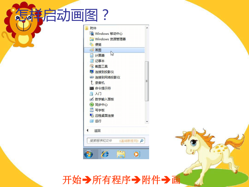 单元3 活动1 我的书包之windows画图软件的使用 课件