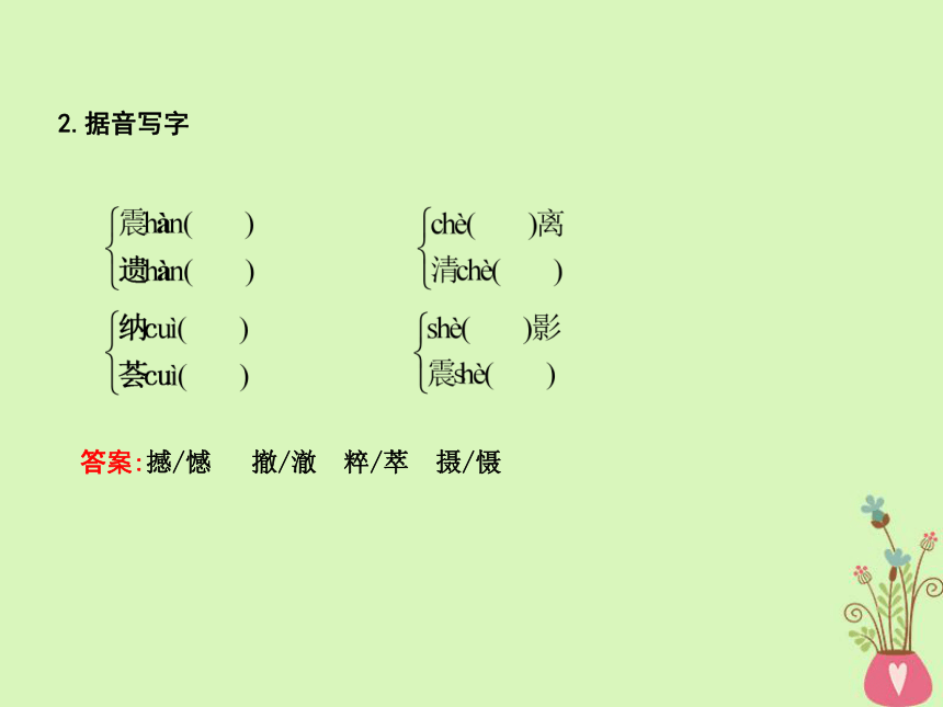 2018版高中语文专题2和平的祈祷永恒的瞬间图片两组课件苏教版必修2