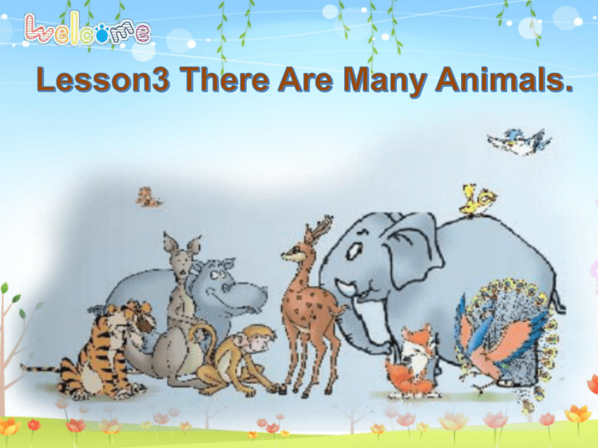 Lesson 3 There are many animals 课件