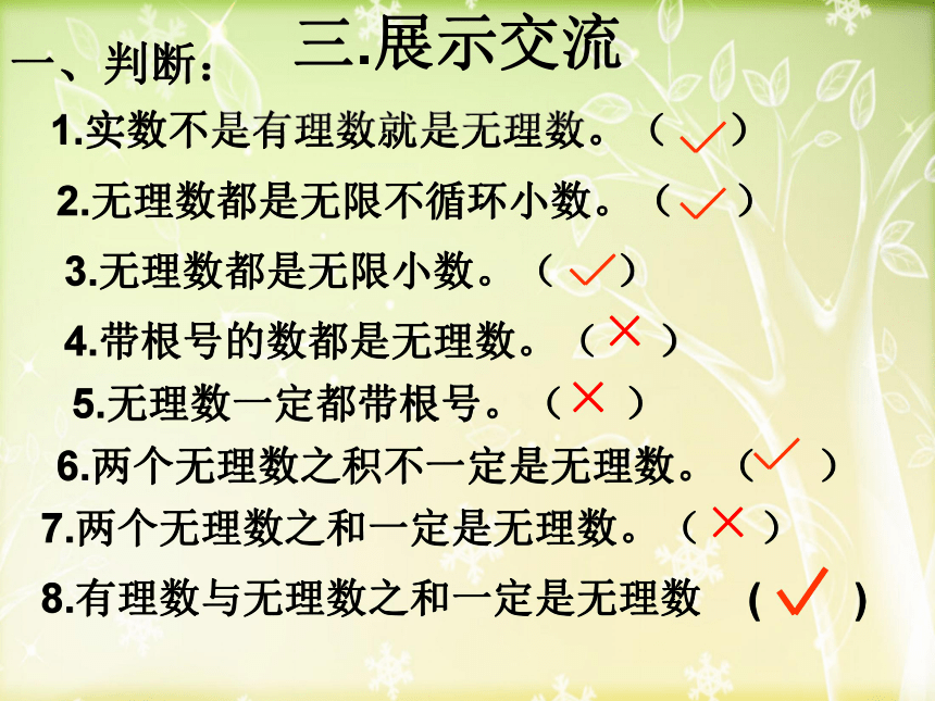 人教版七年级下册6.3 实数的认识课件(共24张PPT)