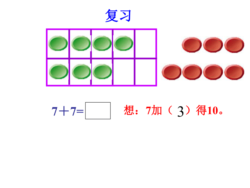 数学一年级上人教版8.2《8、7、6加几》  课件 (共33张PPT)