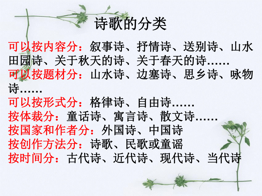 《轻叩诗歌的大门》ppt课件