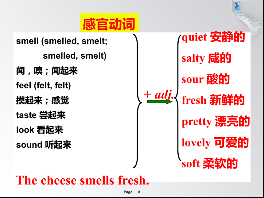 Module 1 Feelings and impressions  Unit 1  It smells delicious. 课件