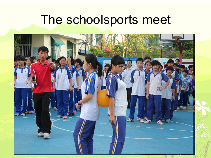 Unit 1 Playing Sports Topic 1 I'm going to play basketball.Section A课件(共24张PPT)