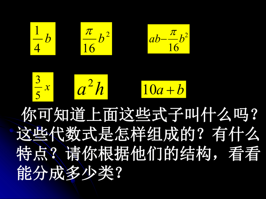 4.4整式[上学期]