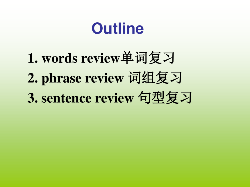 2018届高考英语一轮复习课件人教版必修一单元课件