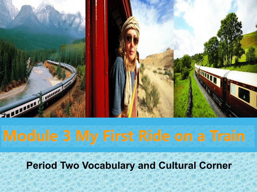 2017秋外研版高中英语必修1 Module 3 同步教学课件Period Two Vocabulary and Cultural Corner （共31张PPT）