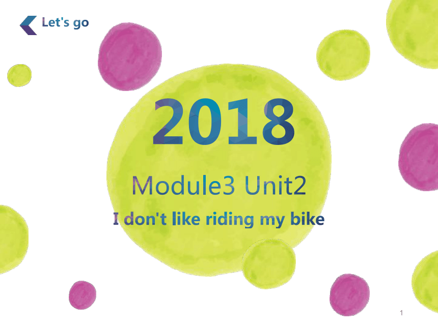 Unit 2  I don’t like riding my bike 课件