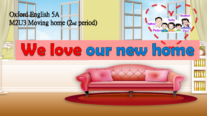Module 2 Unit 3 Moving home Period 2 (We love our new home) 课件（21张PPT，内嵌视频）