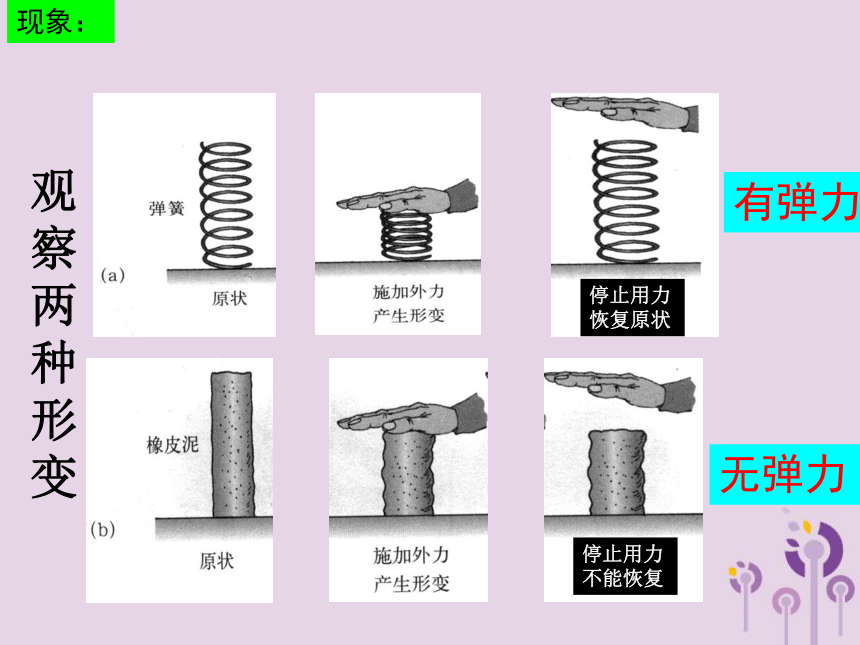 八年级物理下册7.3弹力弹簧测力计课件（新版）教科版34张PPT