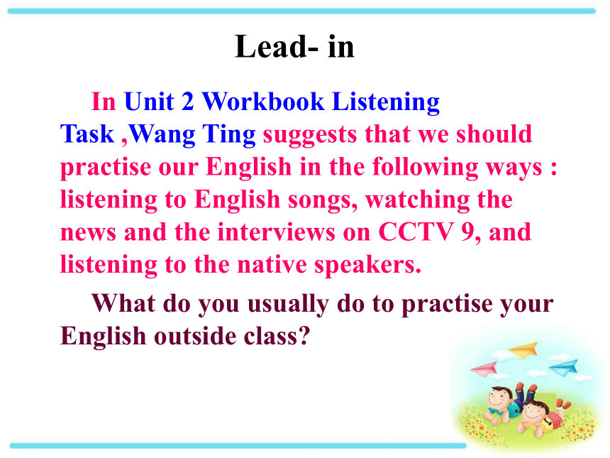 Unit 2 English around the world workbook 课件（51张）