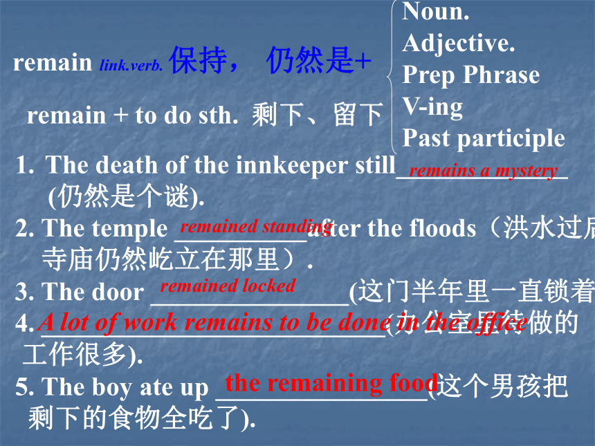 Unit 6 Life in the future language points课件