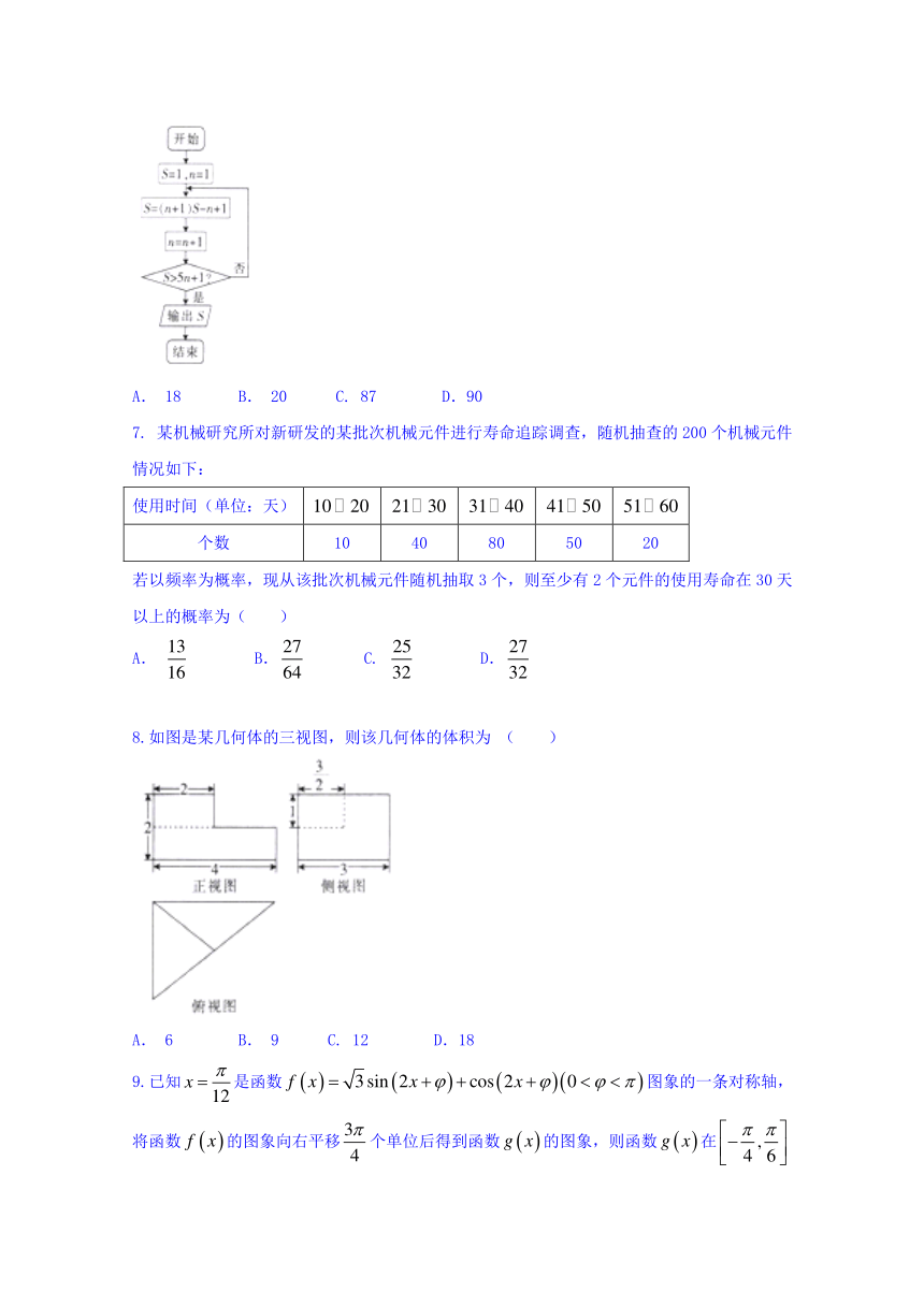 广东省清远市清新区滨江中学2017届高三第一次模拟考试数学（理）试题 Word版含答案