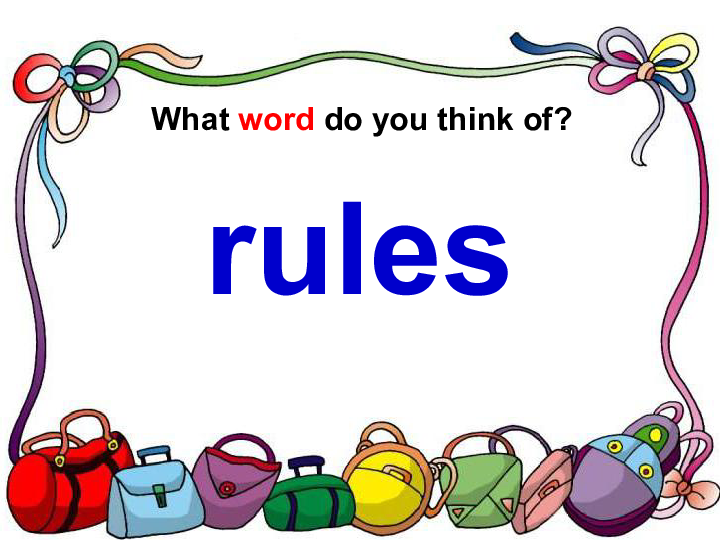 Unit 3 We should obey the rules. Lesson 18 Revision 课件（21张PPT）