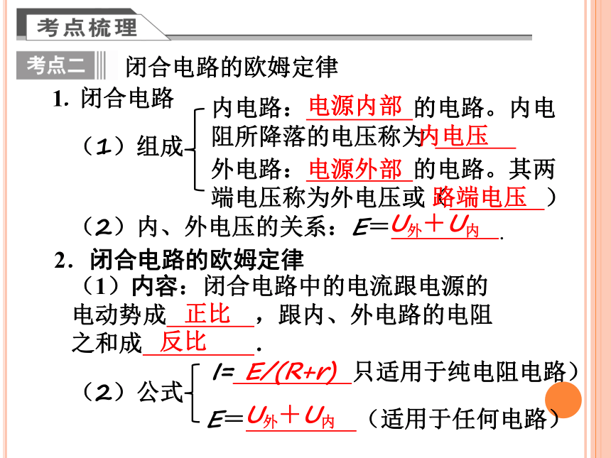 人教版高中物理选修3-1  课件2.7 将闭合电路欧姆定律的应用（共22张PPT）