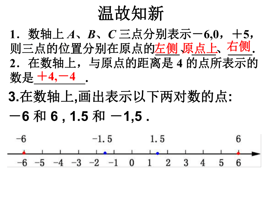 1.2.3相反数课件 (共24张PPT)