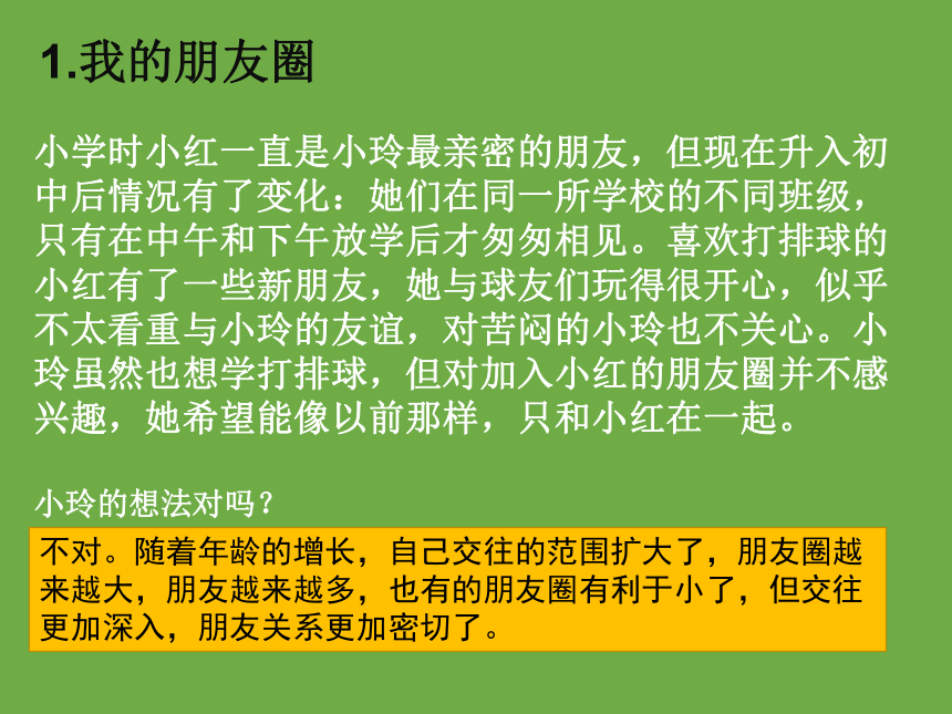 人教版《道德与法治》七年级上册《2.4.1和朋友在一起》课件（21张ppt）