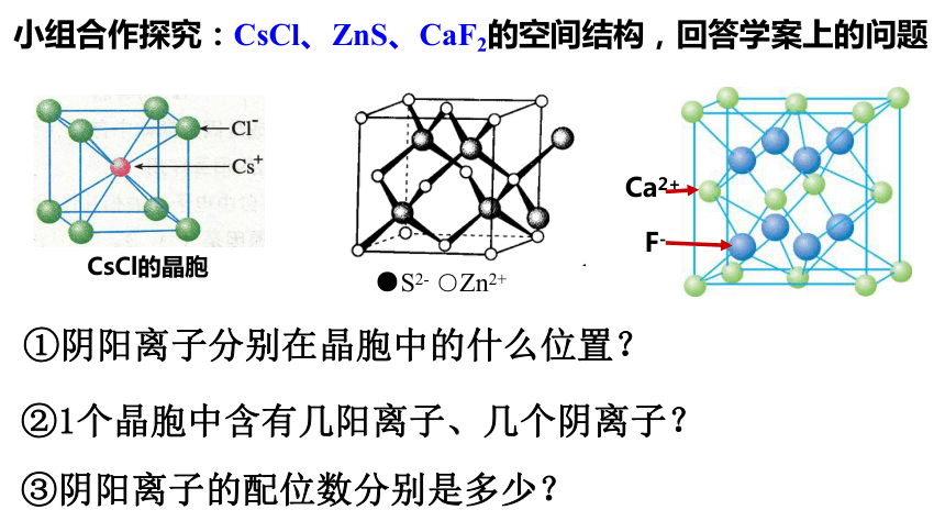 高中化学人教版选修三 第三章 第四节离子晶体课件（30张）