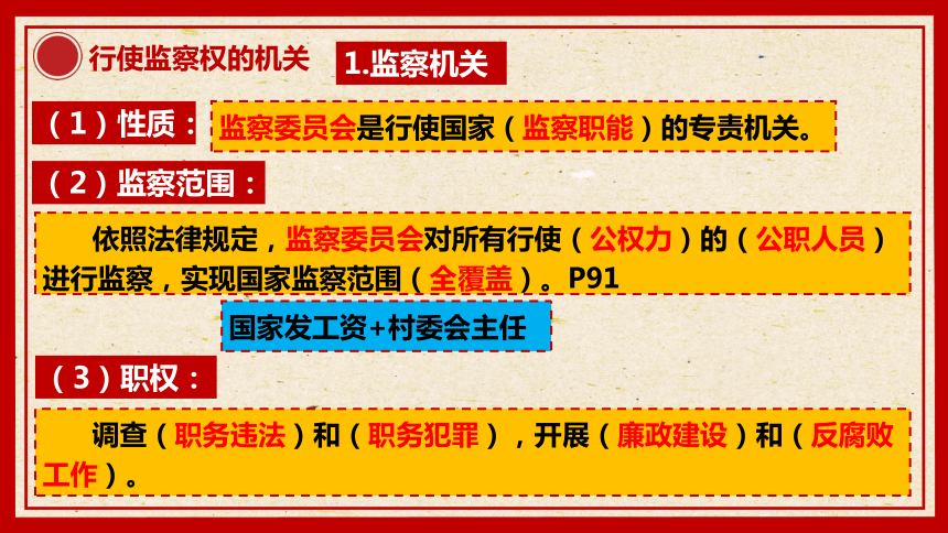 64国家监察机关课件共26张ppt