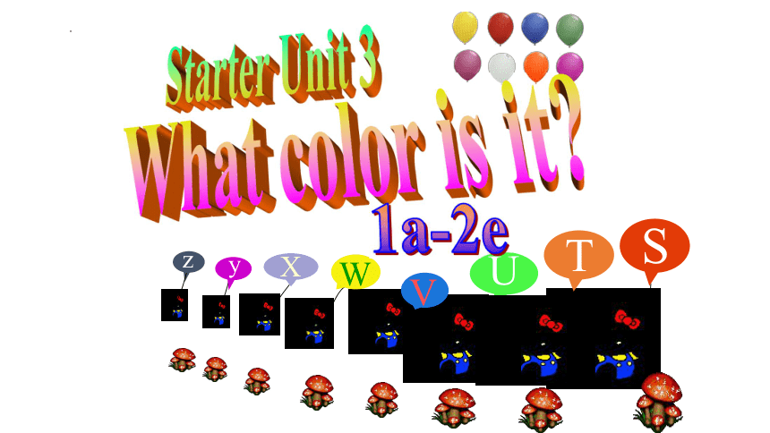 Starter Unit 3 What Color Is It ? 1a-2e 课件2022-2023学年人教版七年级上册英语(共50张PPT ...