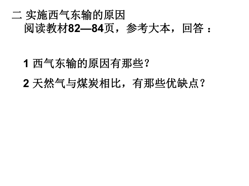 第五章第一节资源的跨区域调配—以我国西气东输为例  课件