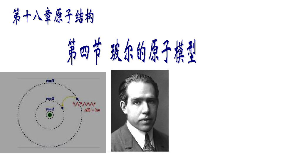 18.4 波尔的原子模型课件（33张ppt）