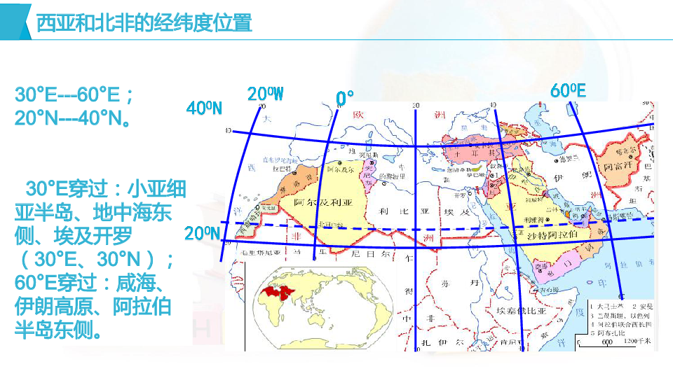 人教版七年级地理下册8.1中东 (共22张PPT)