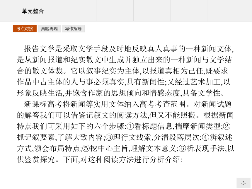 人教版语文必修1同步教学课件：单元整合4