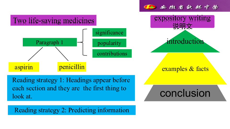 Unit 2 Fit for life Reading(1)：Two life-saving medicines 课件（17张PPT）