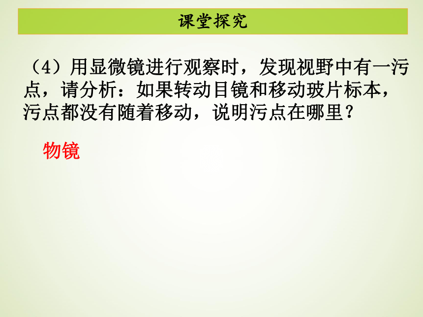 第二单元 第一章  第一节练习使用显微镜 课件（共32张PPT）