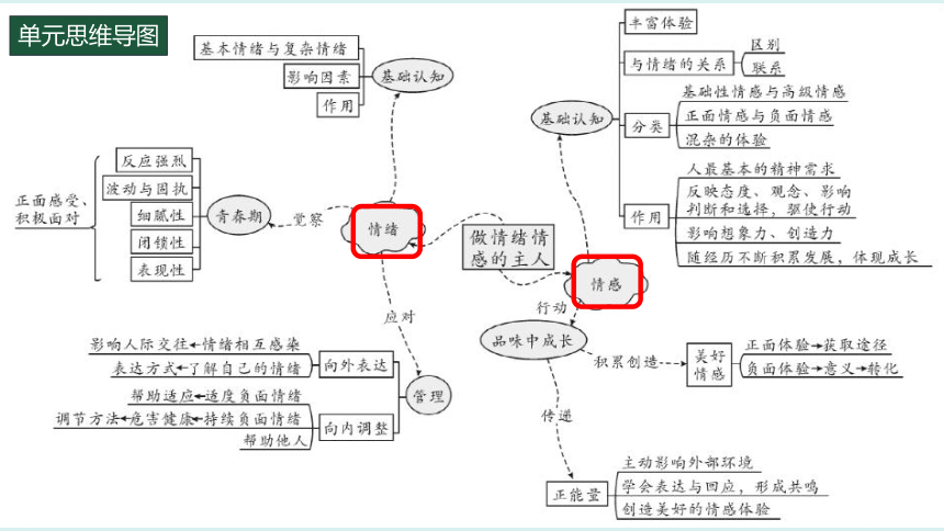 做情感的主人思维导图图片