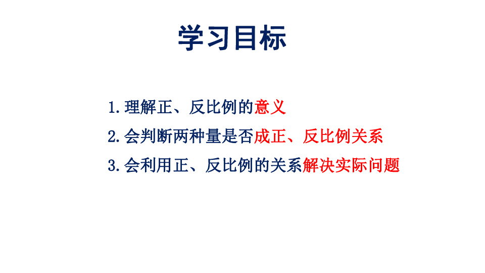 数学人教版六年级下4.2 正比例和反比例（复习课）课件（共21张PPT）