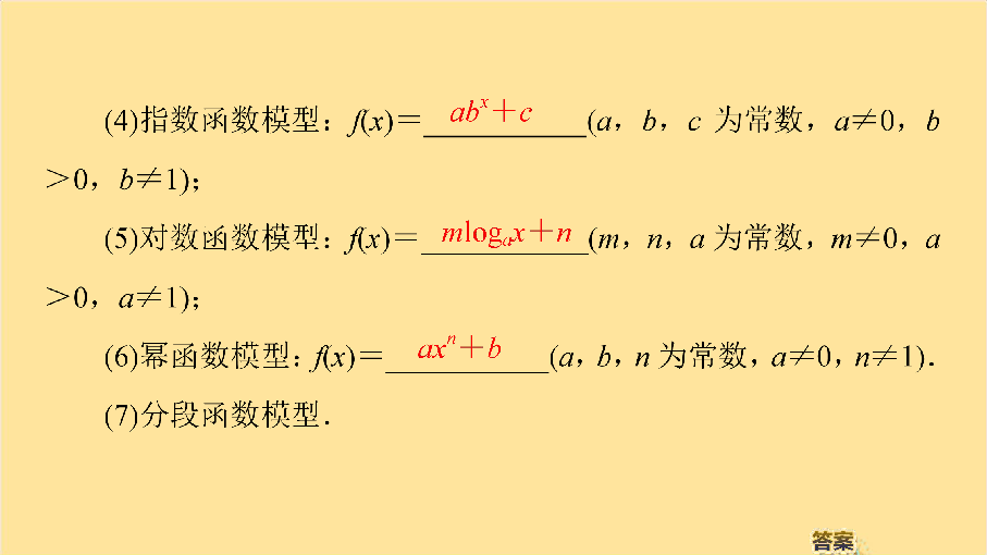 高中数学苏教版必修1课件：3.4.2函数模型及其应用