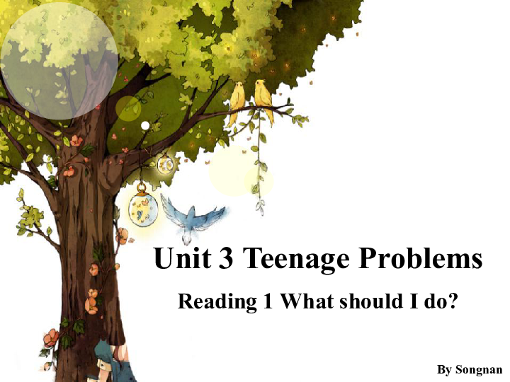 9A Unit3 Teenagers problems Reading1公开课课件（18张PPT）
