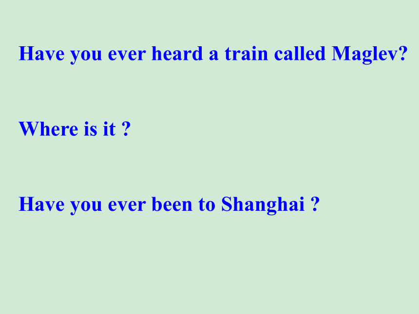 2017秋外研版高中英语必修1 Module 3 My First Ride on a Train  课时教学课件 Period Two Cultural Corner （共22张PPT）