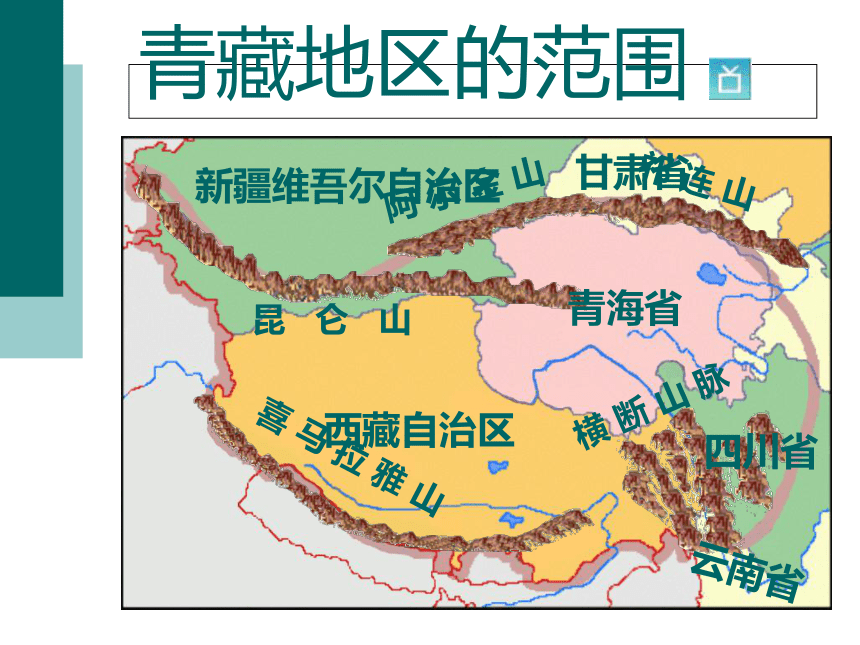 沪教版地理七年级上册1.3：青藏高原地区(共21张PPT)