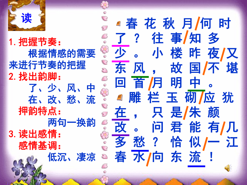 《虞美人》课件