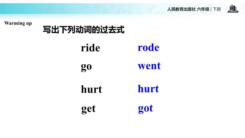 Unit 3 Where did you go? PA Let’s learn ＆ Listen, answer and write 课件