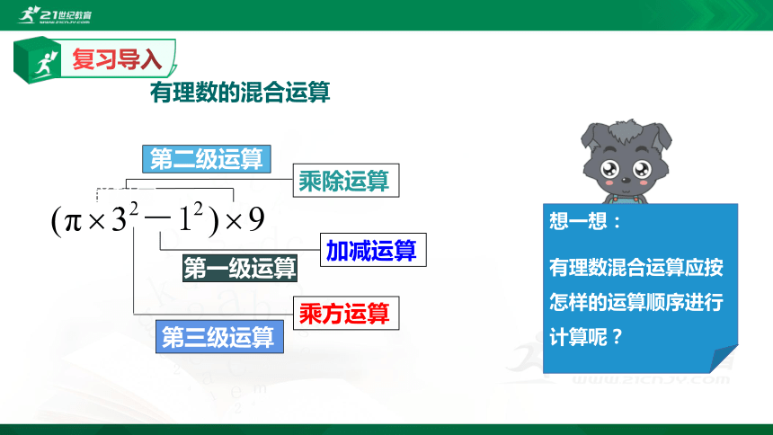 1.5.1.2  含乘方的有理数混合运算   课件(共20张PPT)