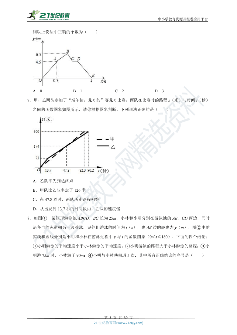 【高频易错题汇编】19.3 课题学习  选择方案  （含解析）