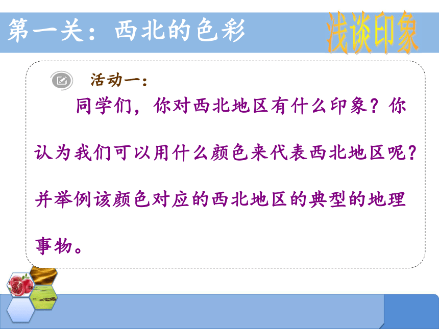 第八章 西北地区 第一节 自然特征与农业 课件