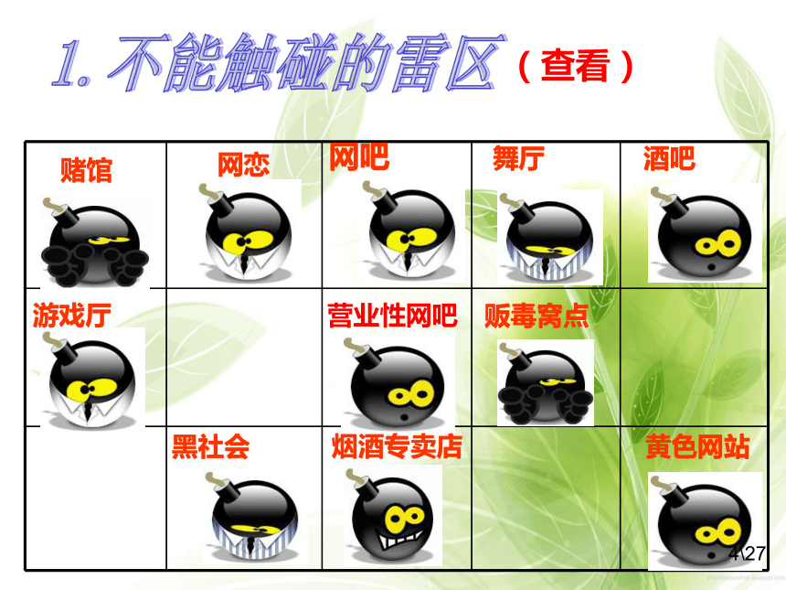 第三课 生活中的“雷区”课件（66张PPT）