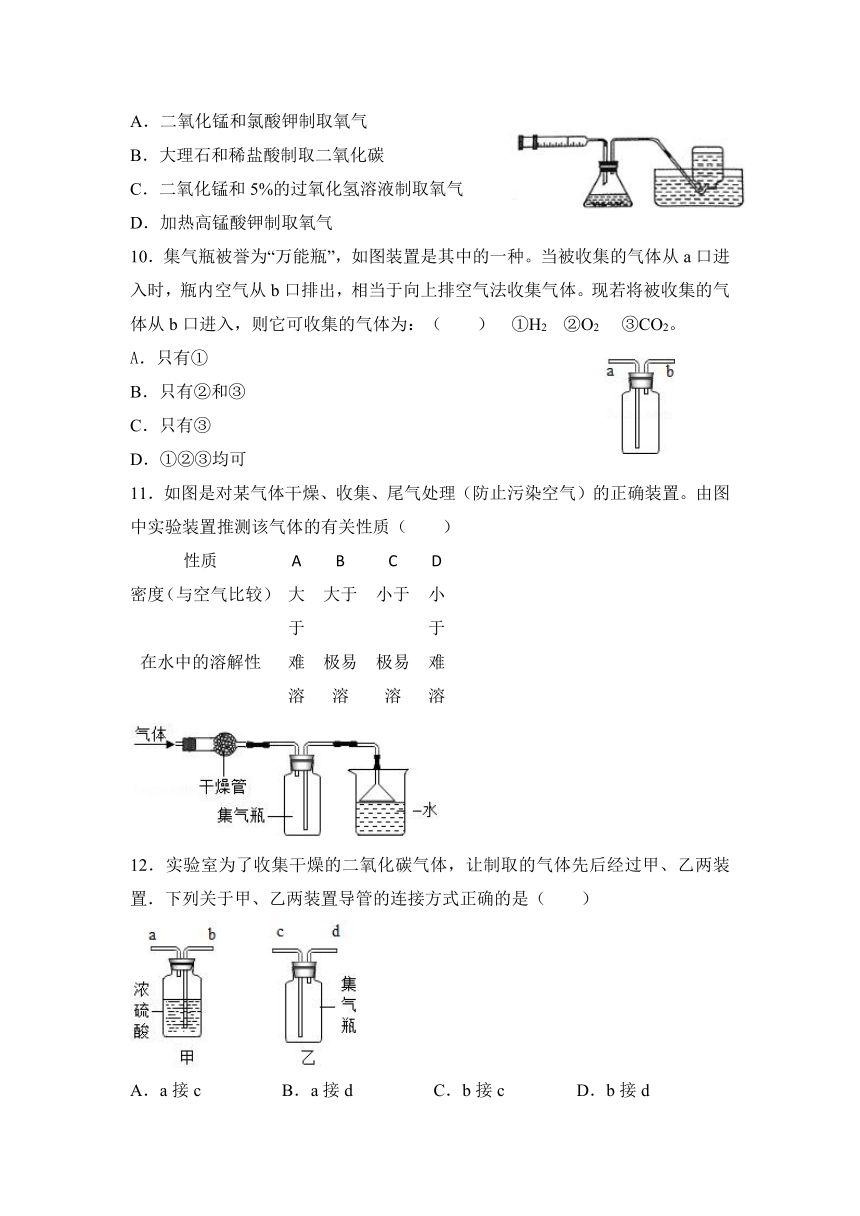 3.4二氧化碳专题（有答案）