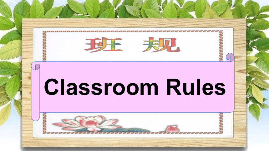 Unit 3 Public rules Lesson 2 课件